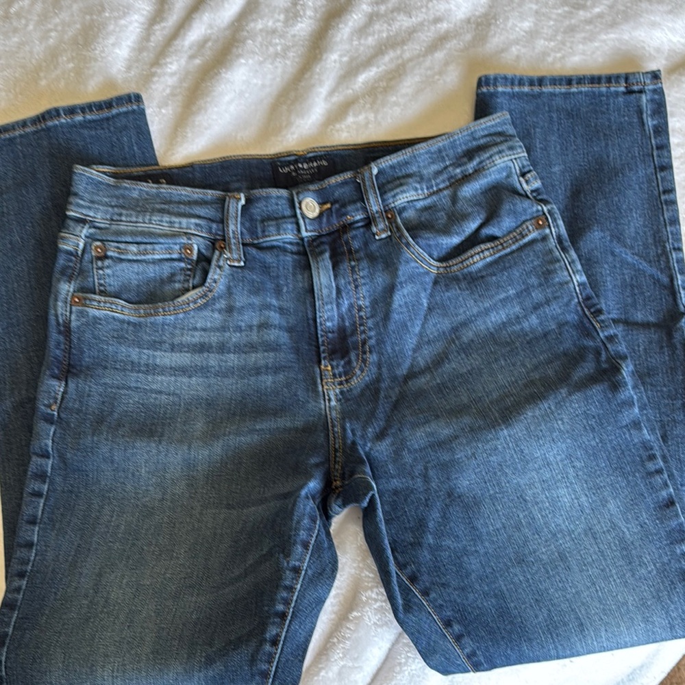 Men's 30x30 athletic slim fit Blue Denim Jeans